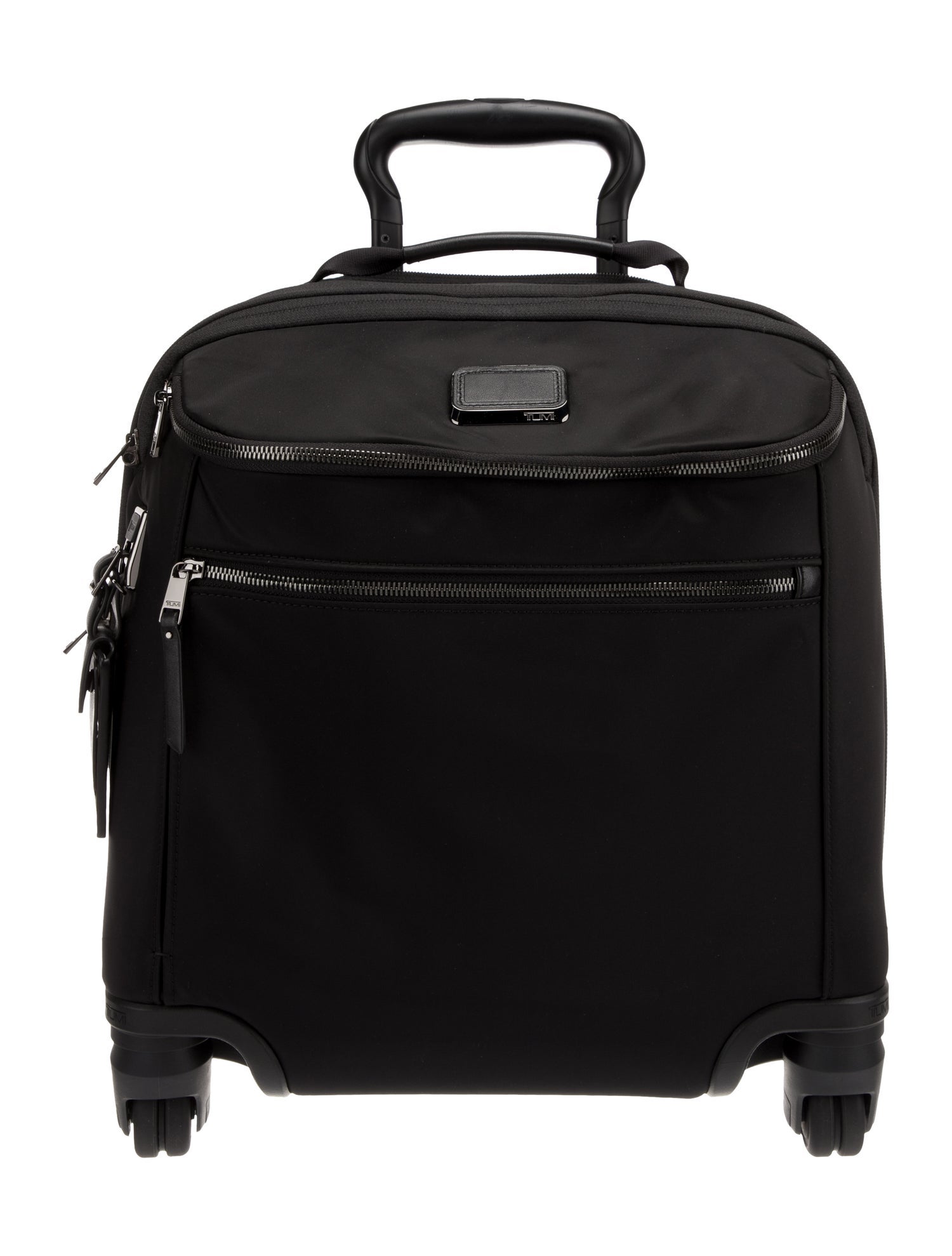 Tumi Leather-Trimmed Nylon Carry-On