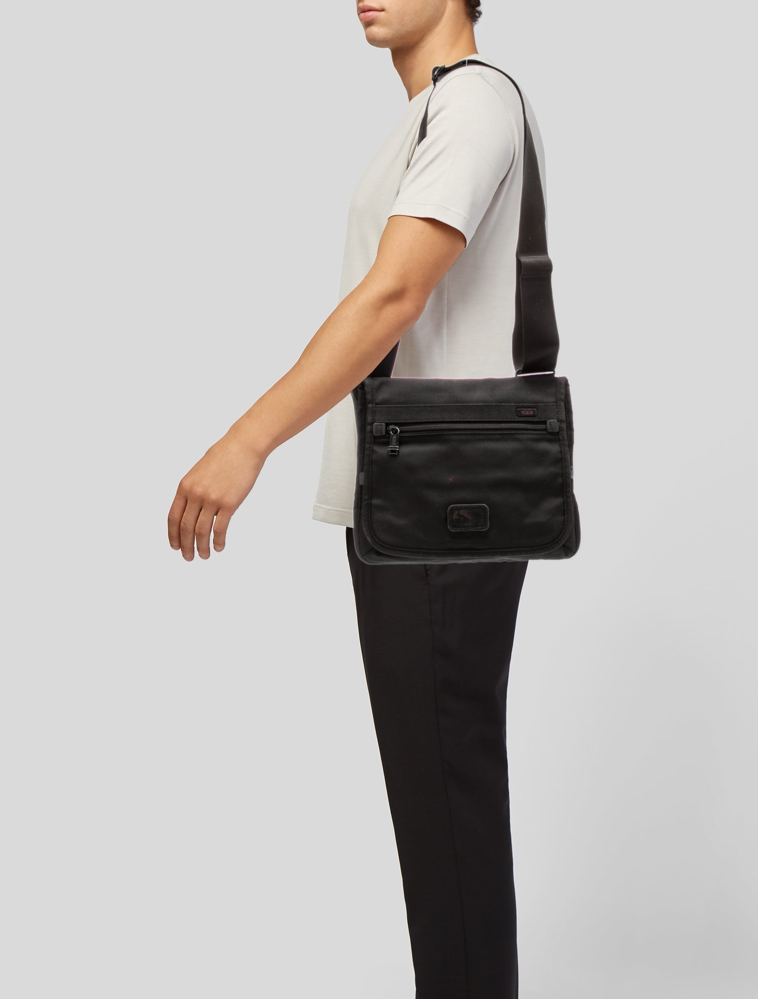 Tumi Nylon Messenger Bag