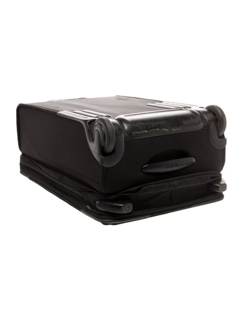 Tumi canvas suitcase