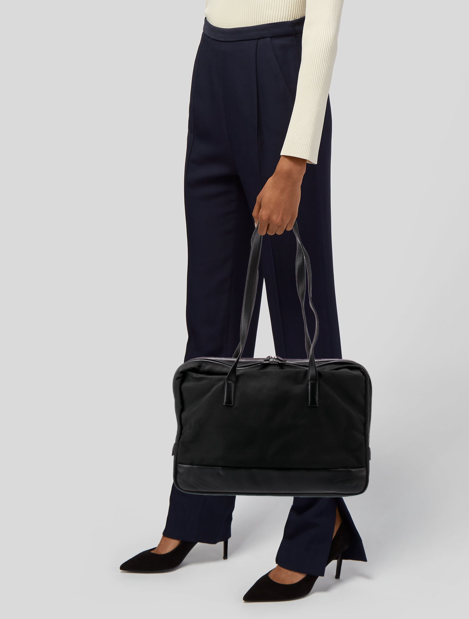 Tumi Canvas Messenger Bag