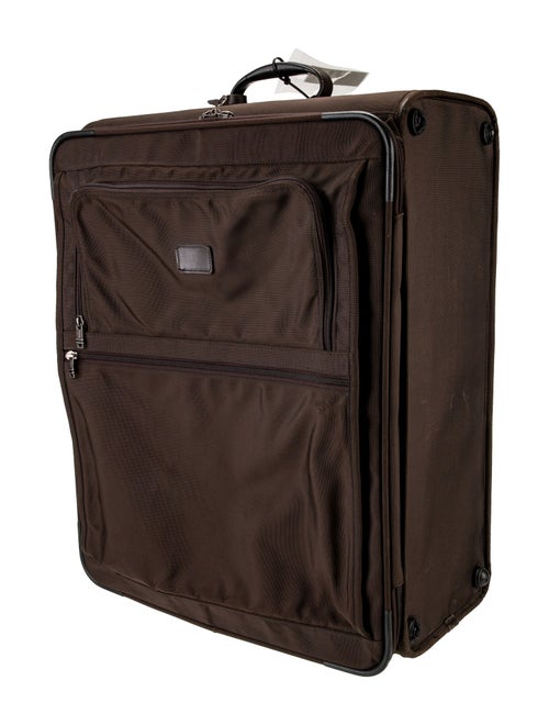 Tumi Canvas Suitcase