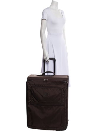 Tumi Canvas Suitcase