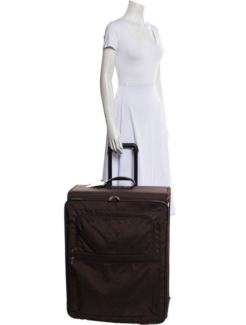 Tumi Canvas Suitcase
