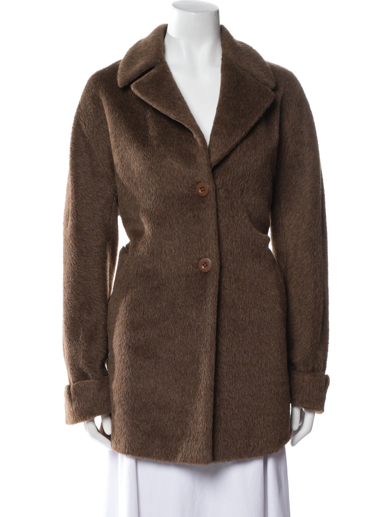 Tumi Alpaca Faux Fur Coat