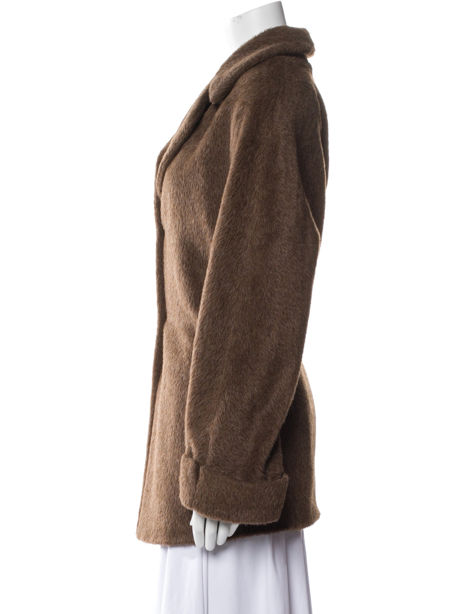 Tumi Alpaca Faux Fur Coat