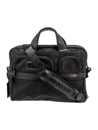 Tumi Canvas Briefcase