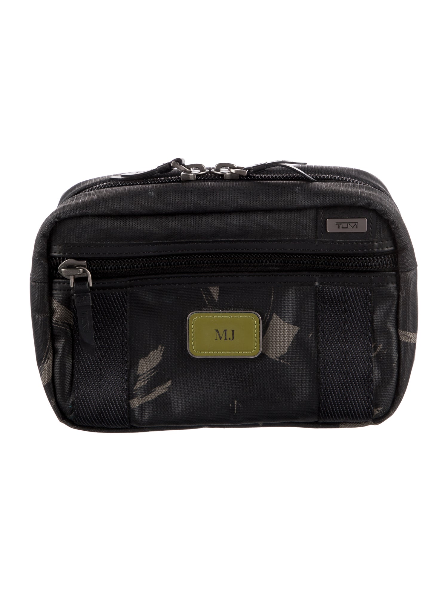 Tumi Black Camo Travel Toiletry Bag
