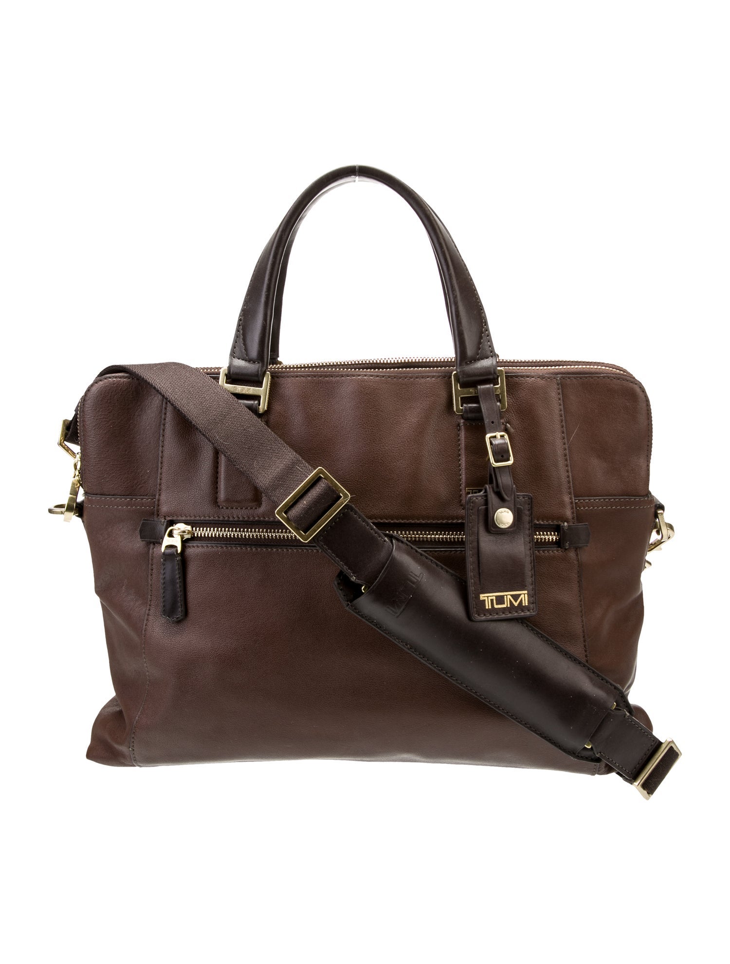 Tumi Leather Briefcase