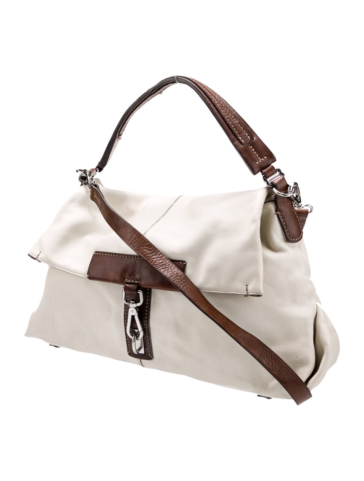 Tumi Leather Top Handle Bag