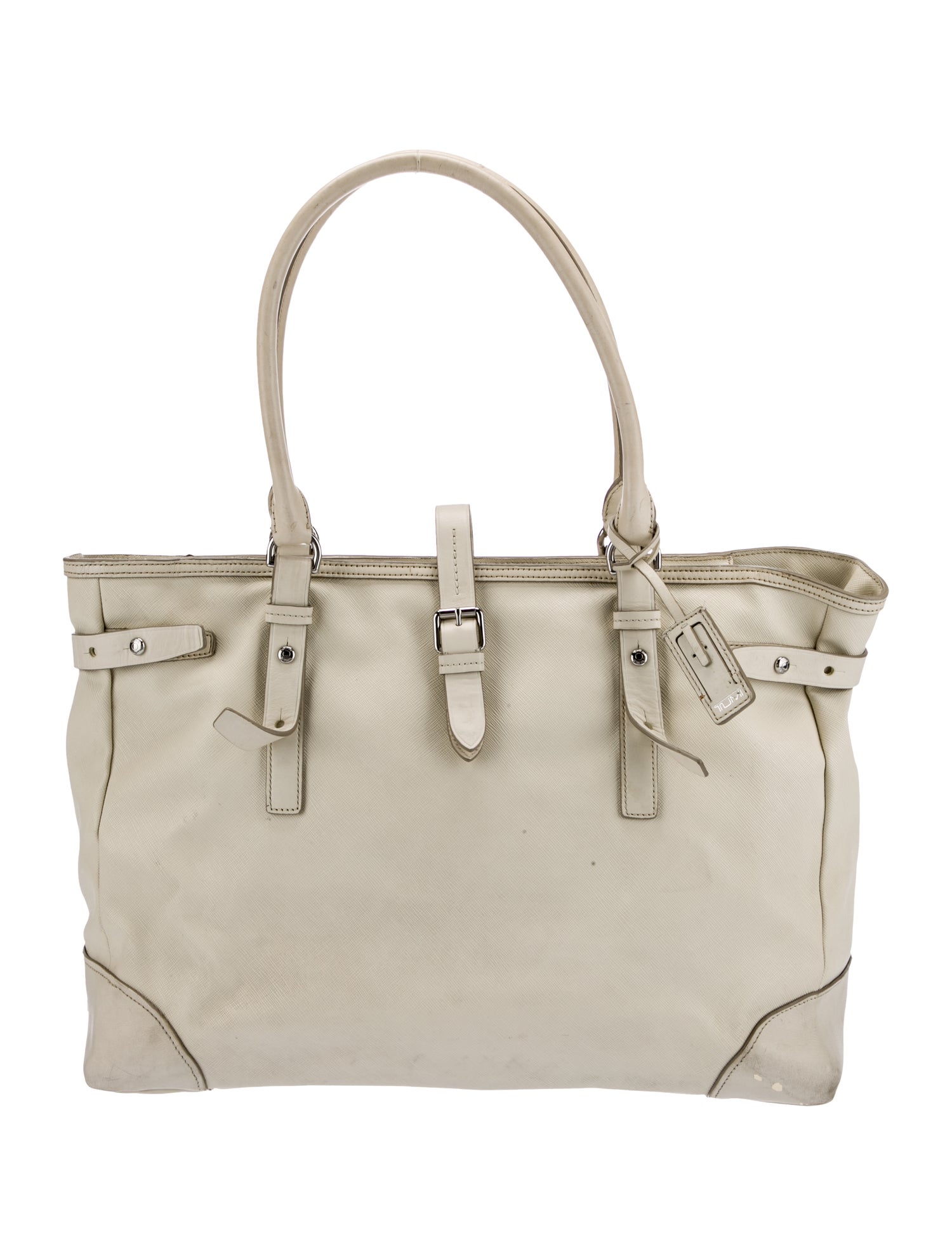 Tumi Leather Shoulder Bag