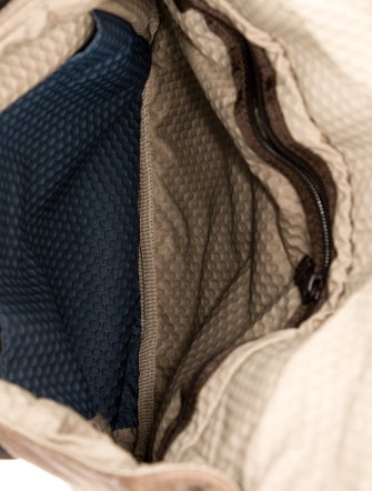 Tumi Leather Messenger Bag