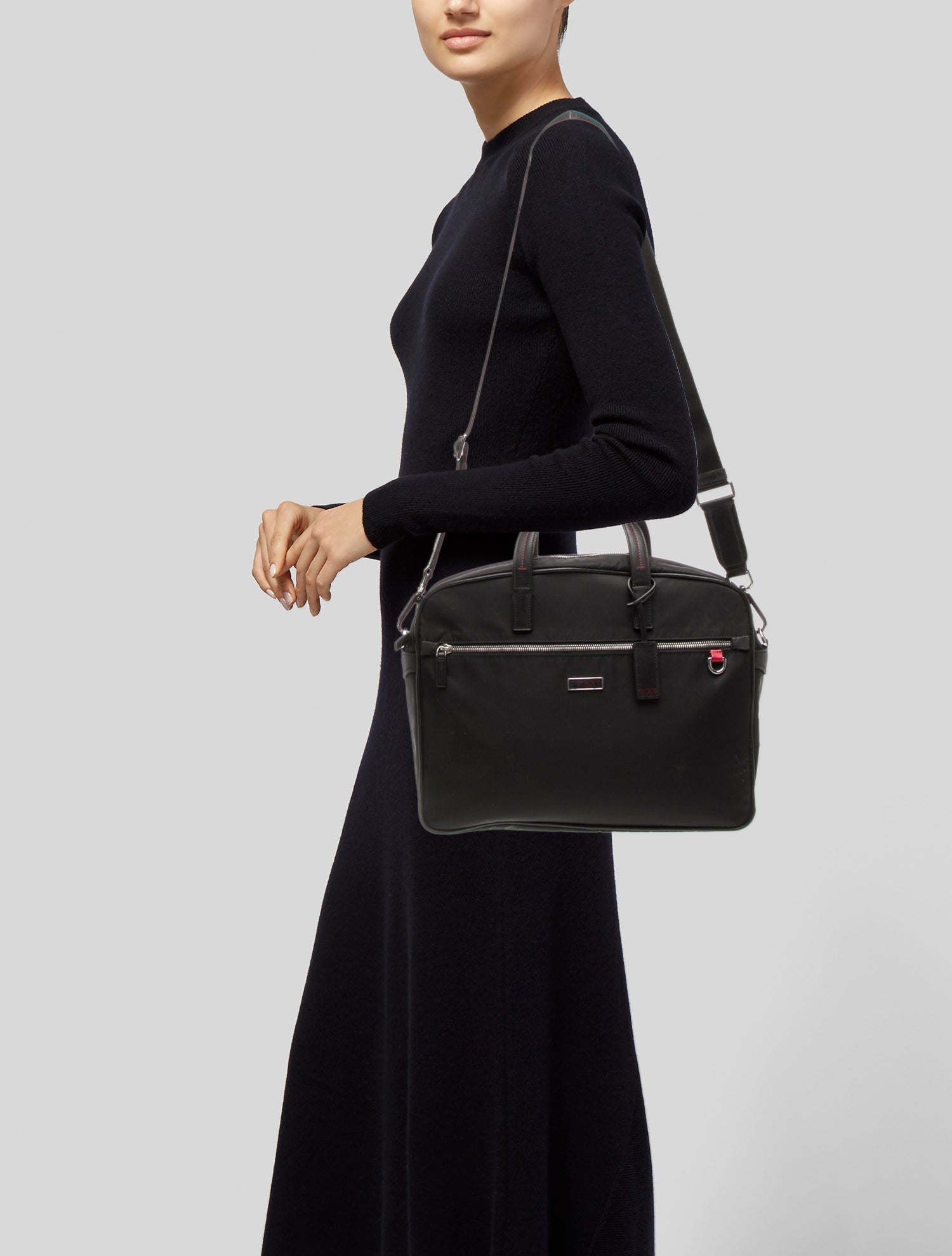 Tumi Nylon Top Handle Bag