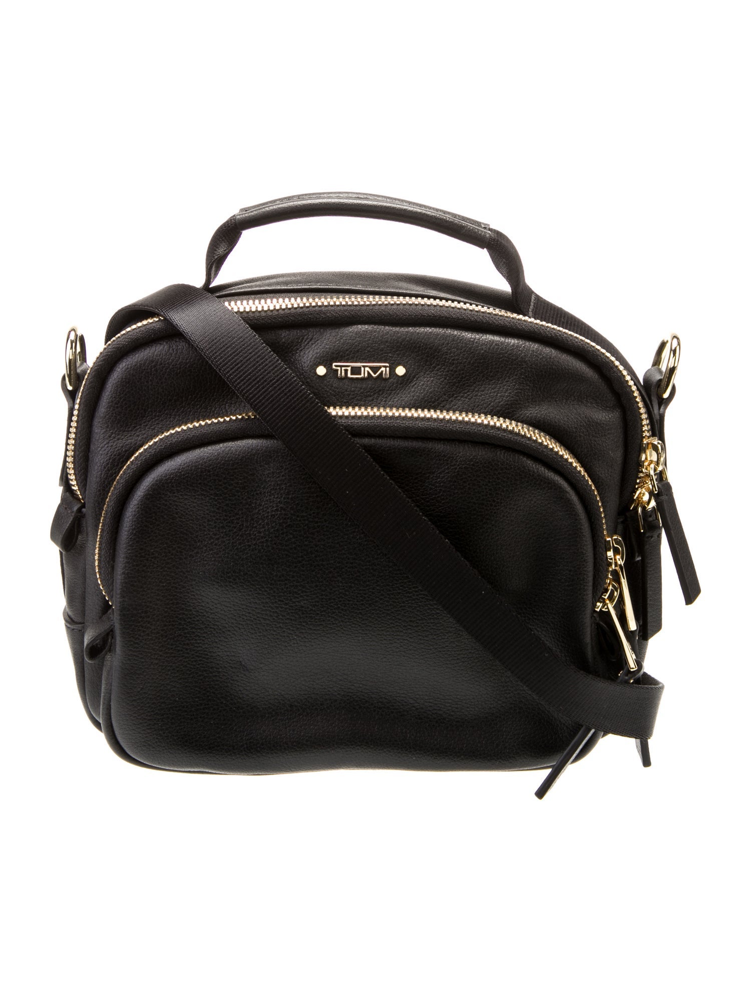 Tumi Leather Crossbody Bag