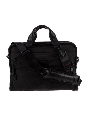 Tumi Canvas Briefcase