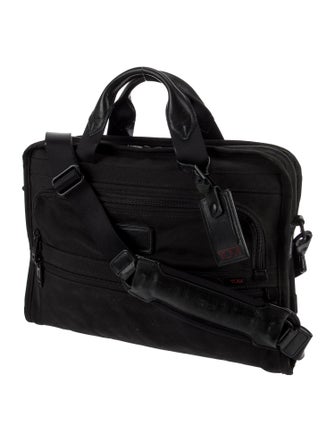Tumi Canvas Briefcase