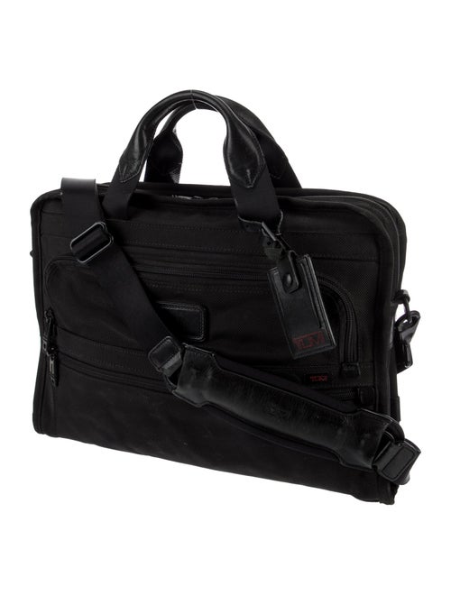 Tumi Canvas Briefcase