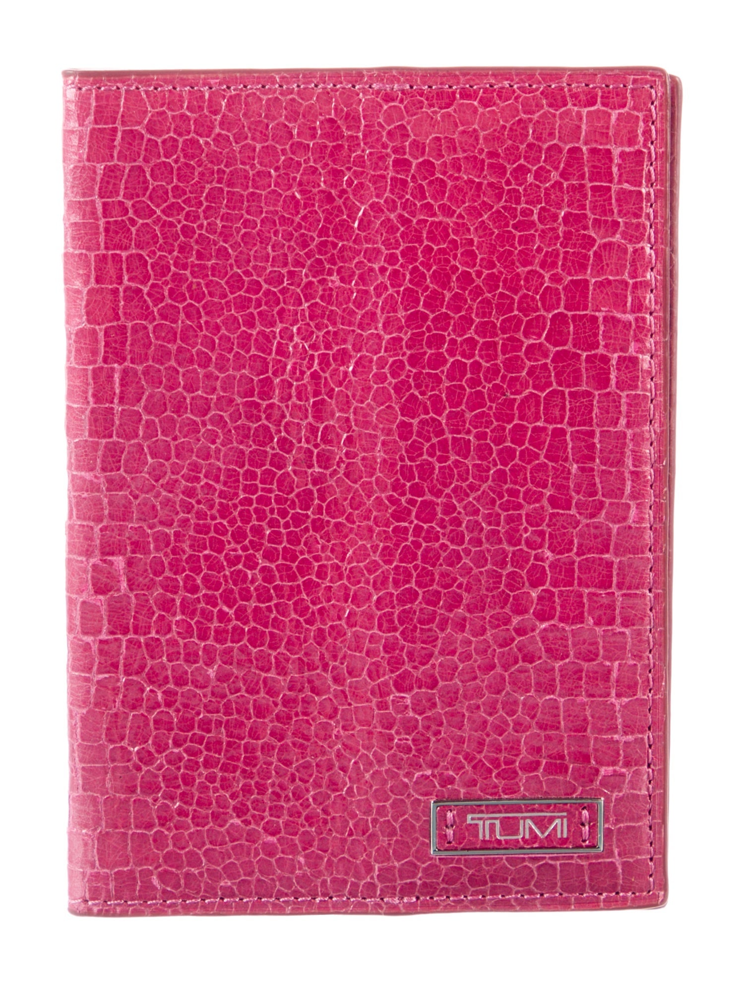 Tumi Embossed Leather Wallet