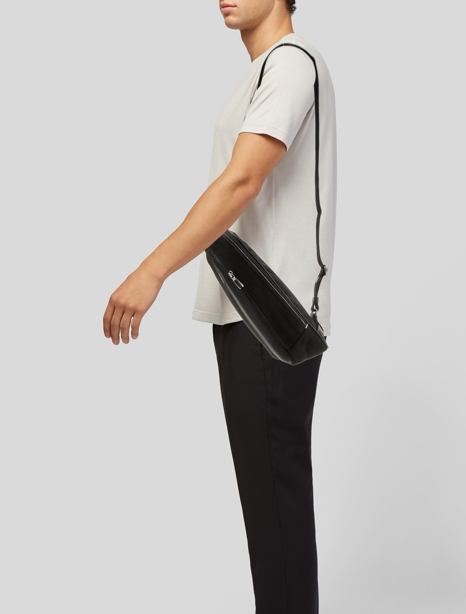 Tumi Canvas Crossbody Bag