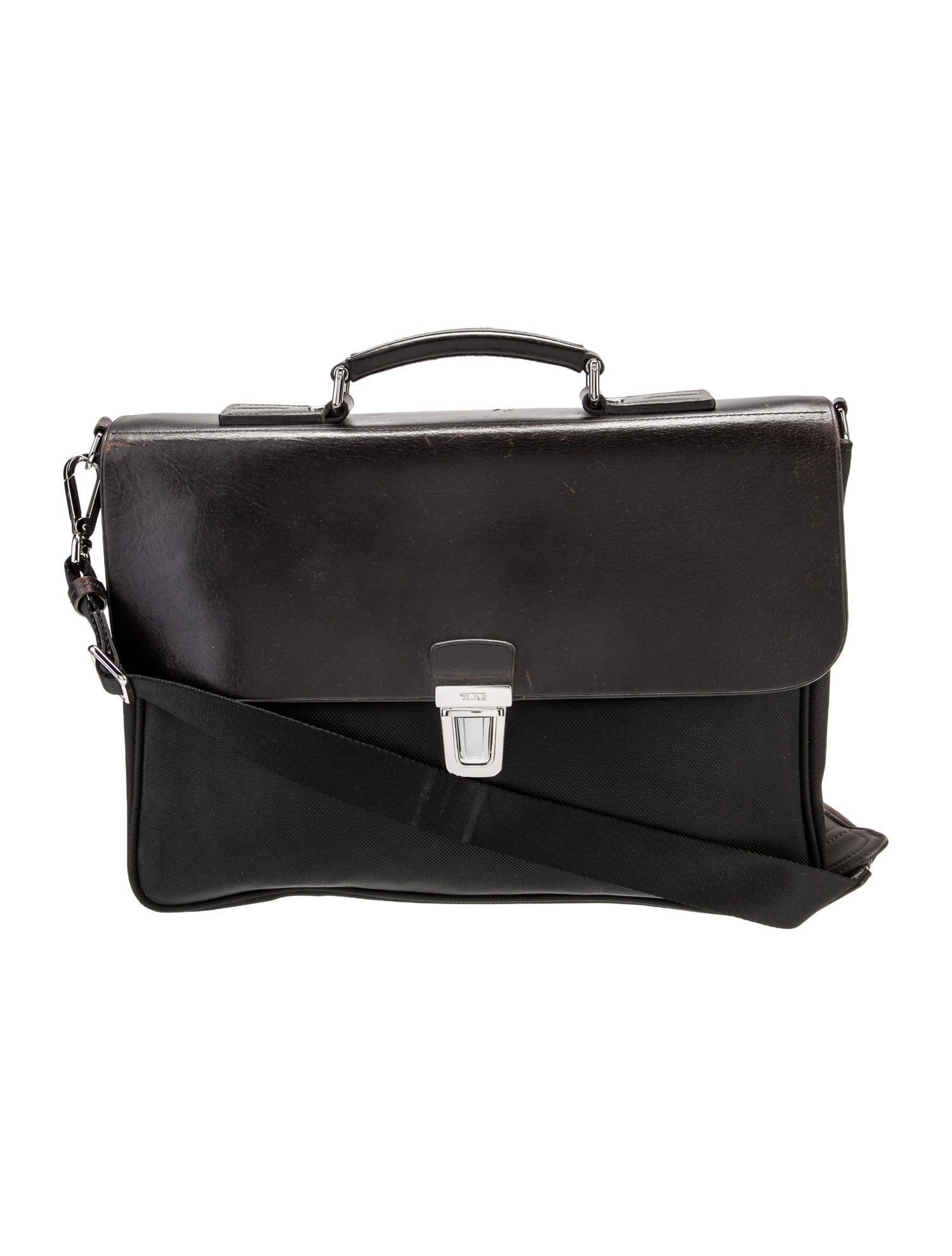 Tumi Leather Briefcase