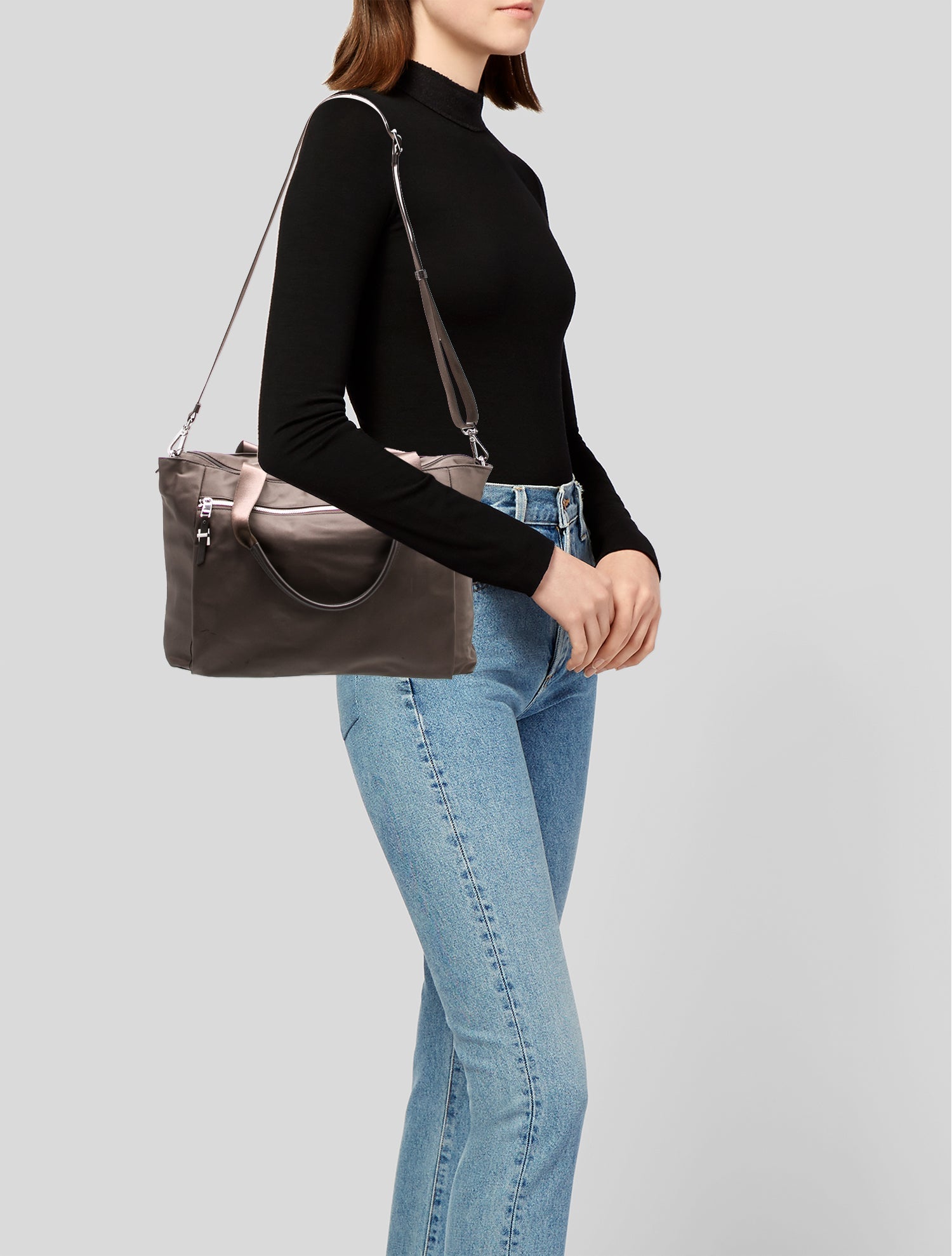 Tumi Nylon Top Handle Bag