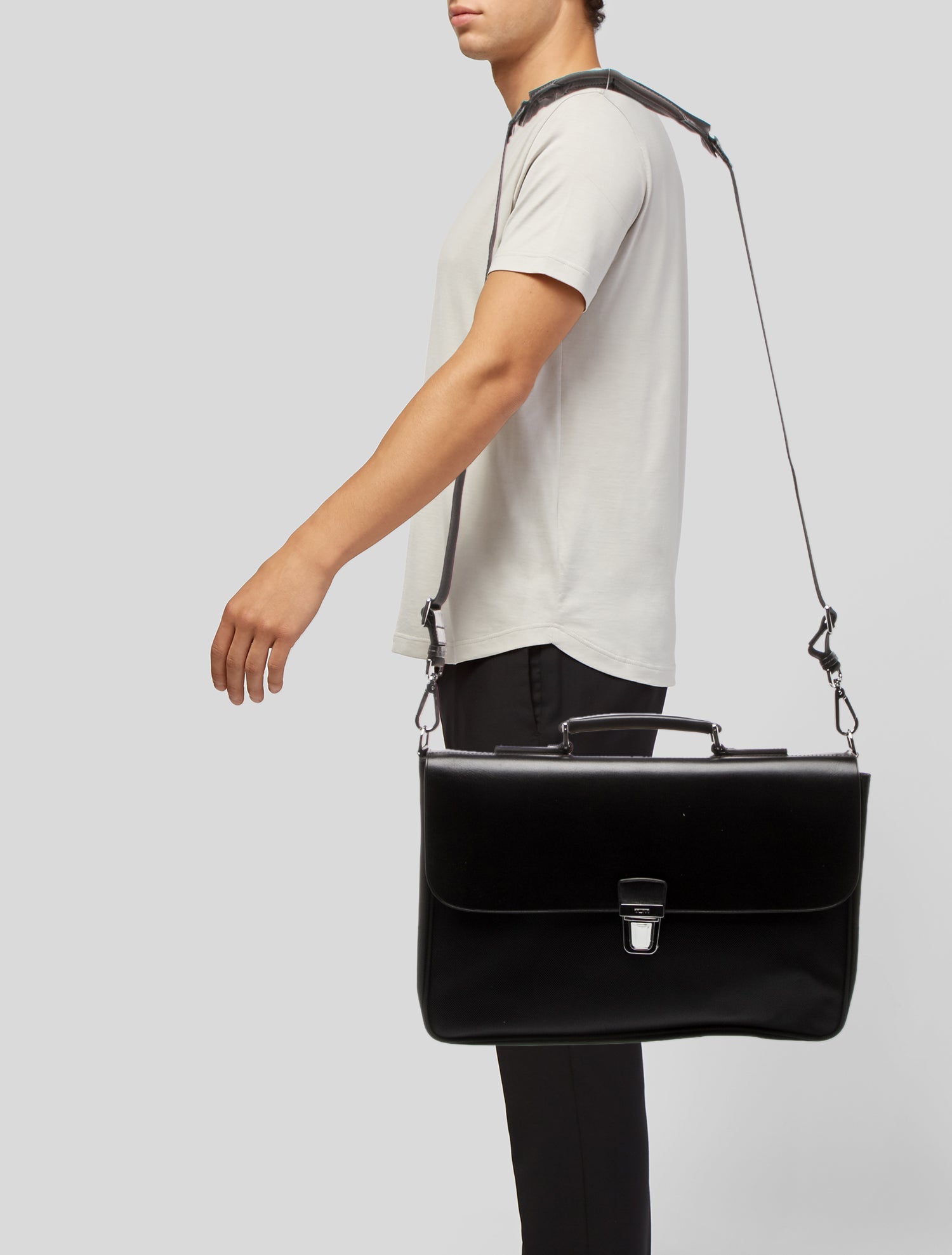 Tumi Canvas Briefcase