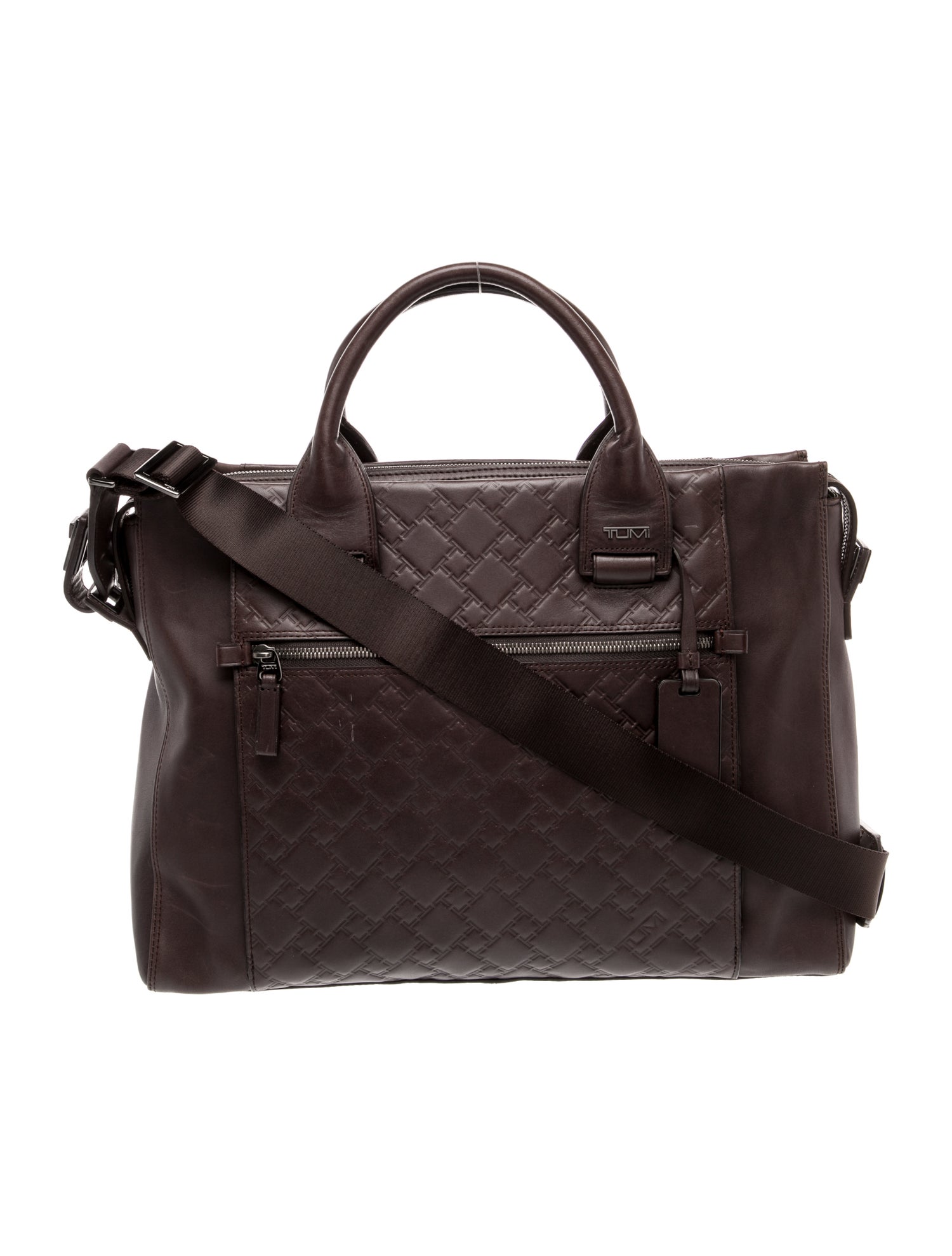 Tumi Leather Crossbody Bag