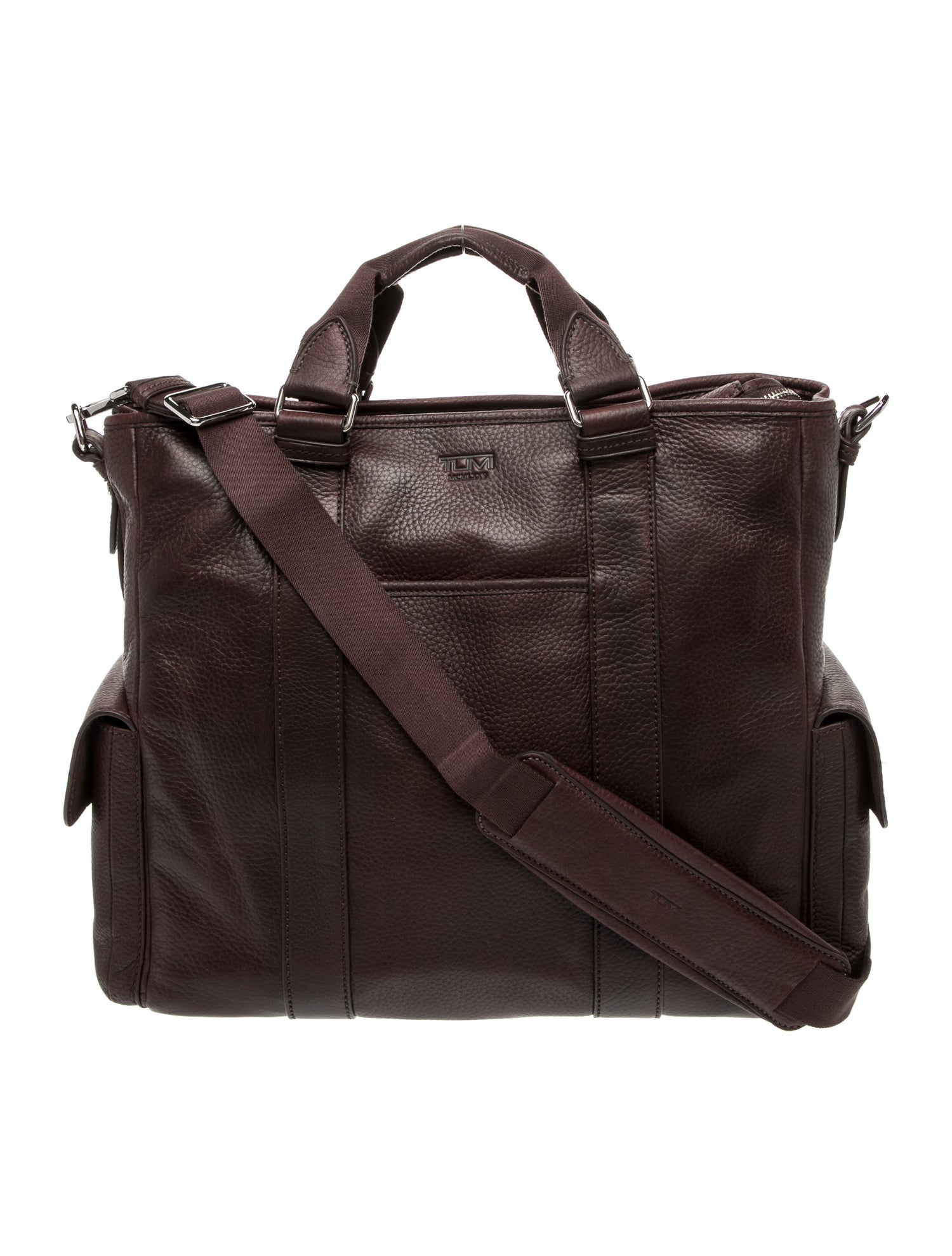 Tumi Leather Carry On