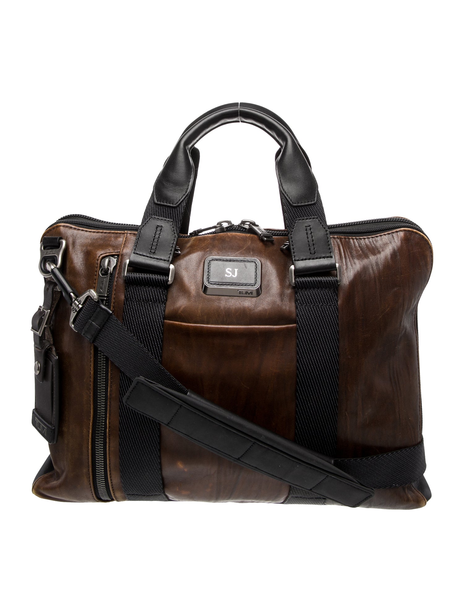 Tumi Leather Briefcase
