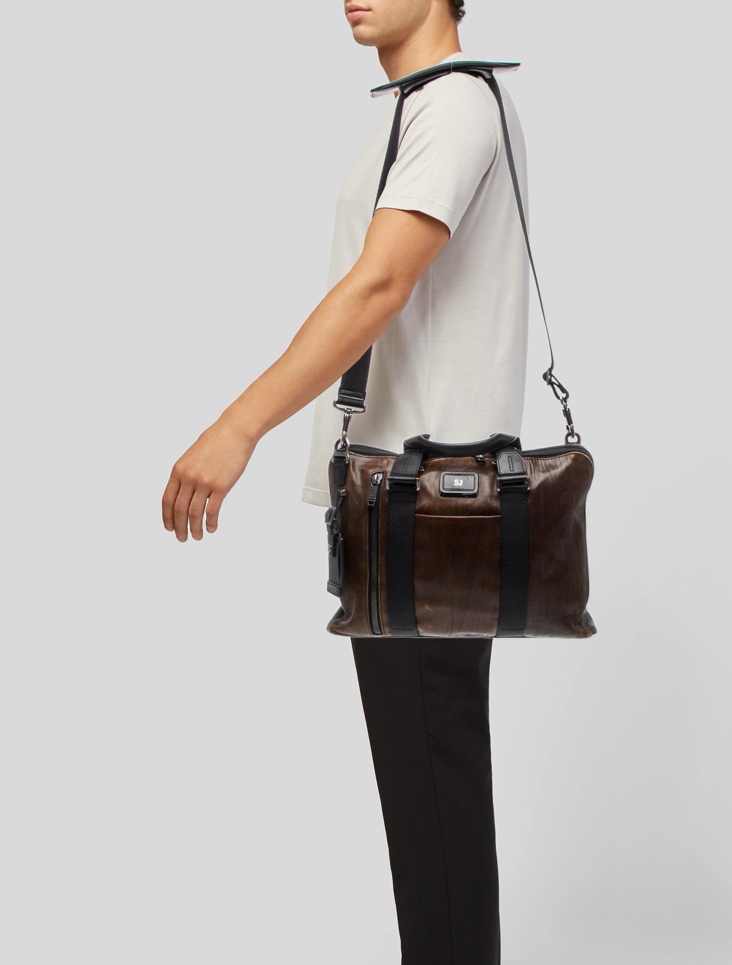 Tumi Leather Briefcase