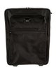 Tumi Leather Trim Canvas Suitcase