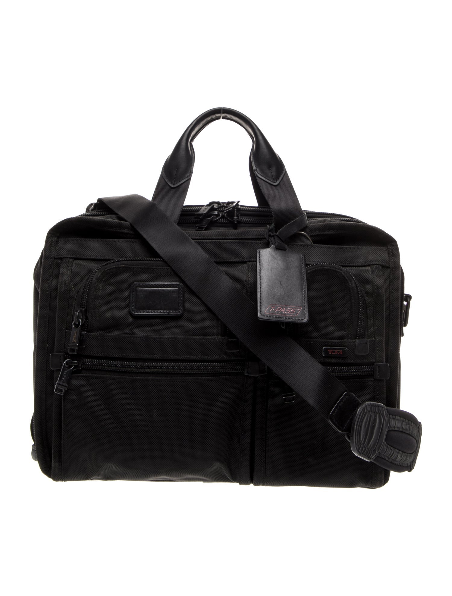 Tumi Canvas Messenger Bag