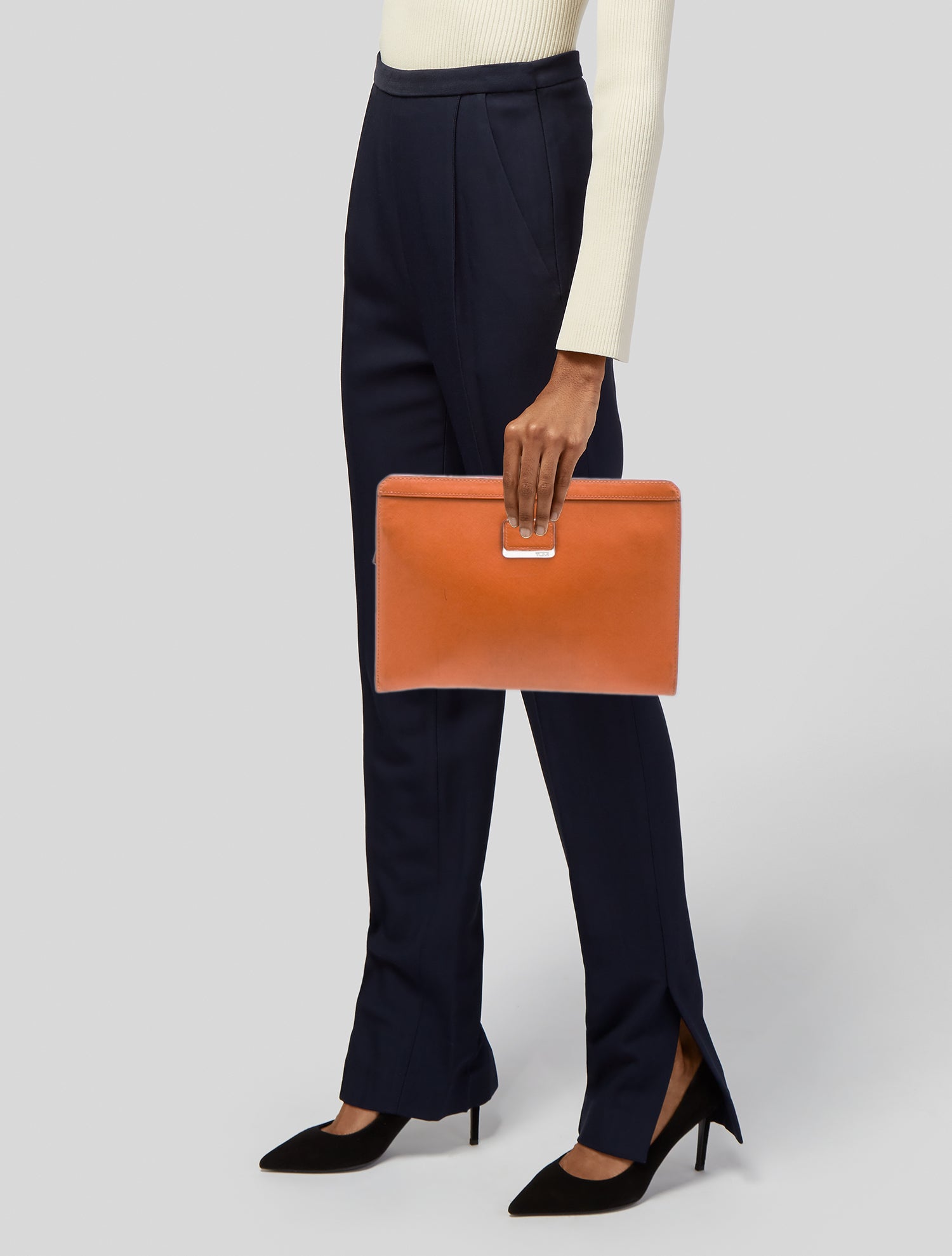 Tumi Saffiano Leather Portfolio