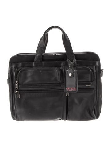 Tumi Briefcases Leather Briefcase