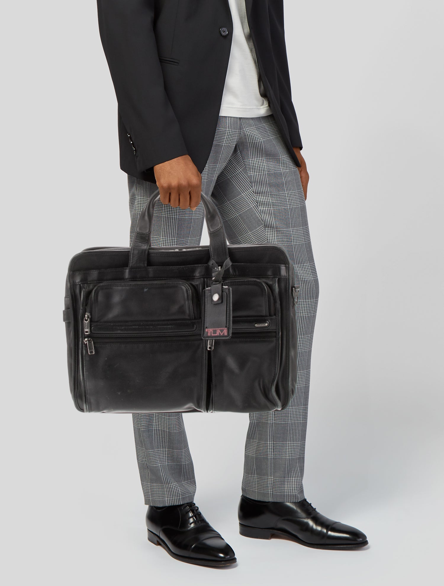 Tumi Leather Briefcase