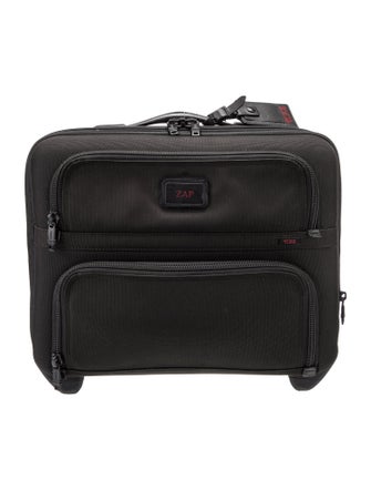 Tumi Canvas Suitcase