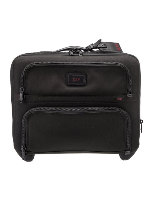 Tumi Canvas Suitcase