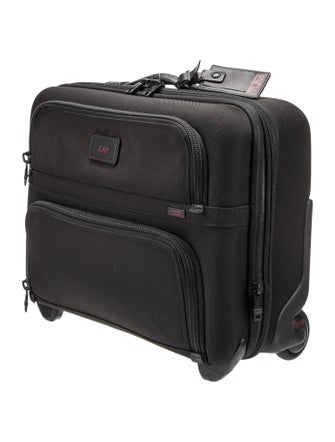 Tumi Canvas Suitcase