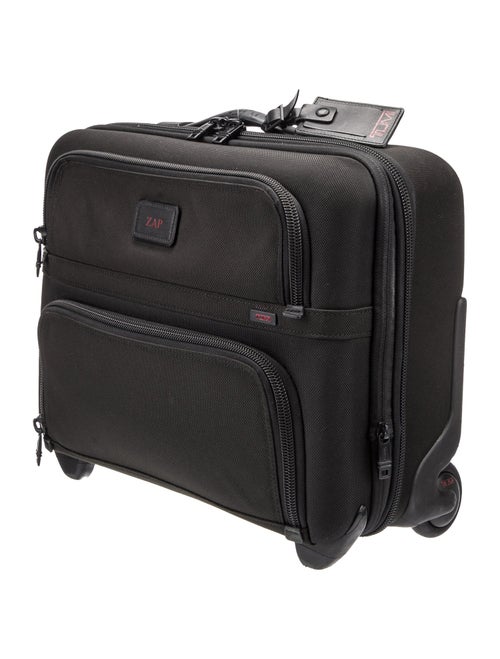 Tumi Canvas Suitcase