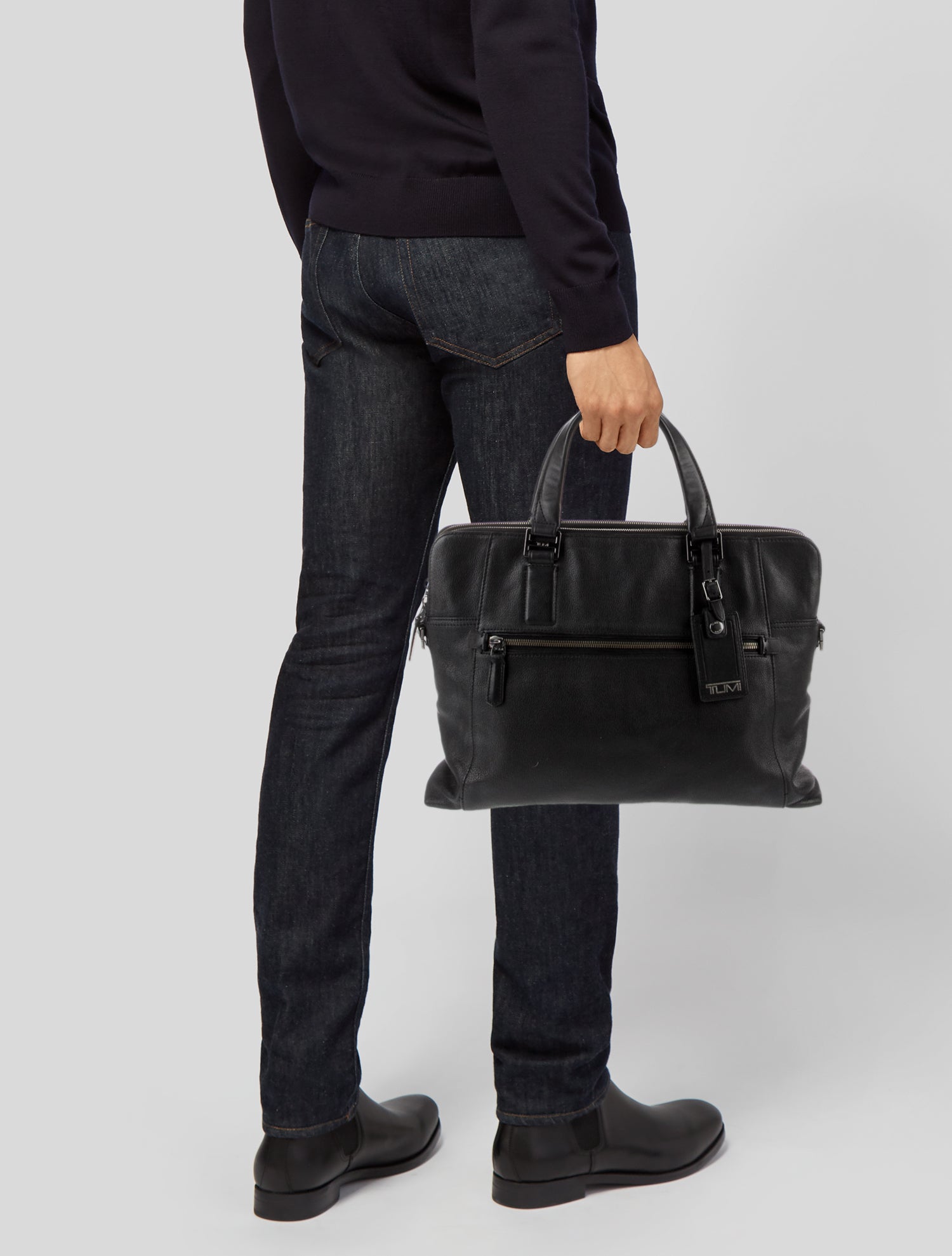 Tumi Leather Briefcase