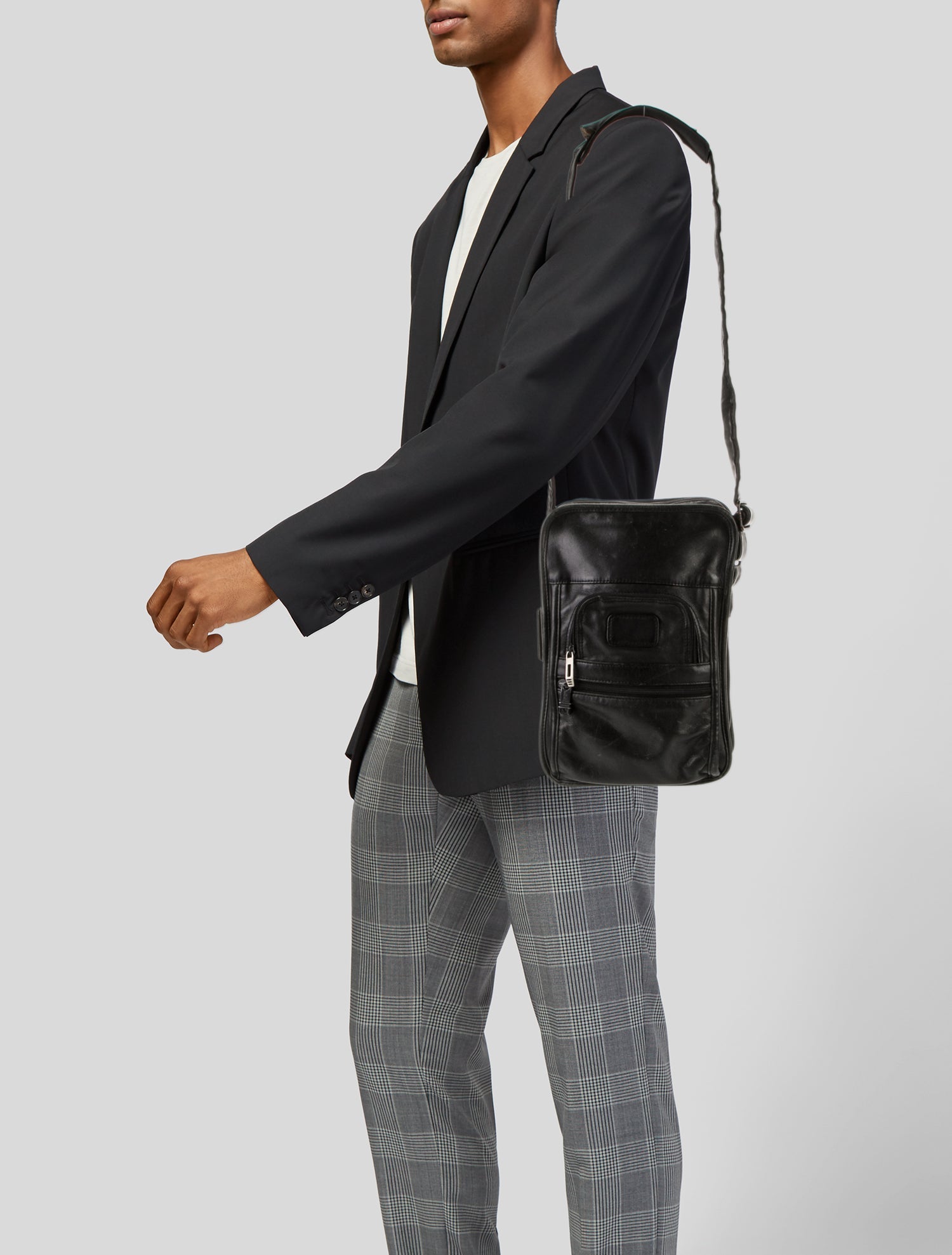 Tumi Leather Backpack