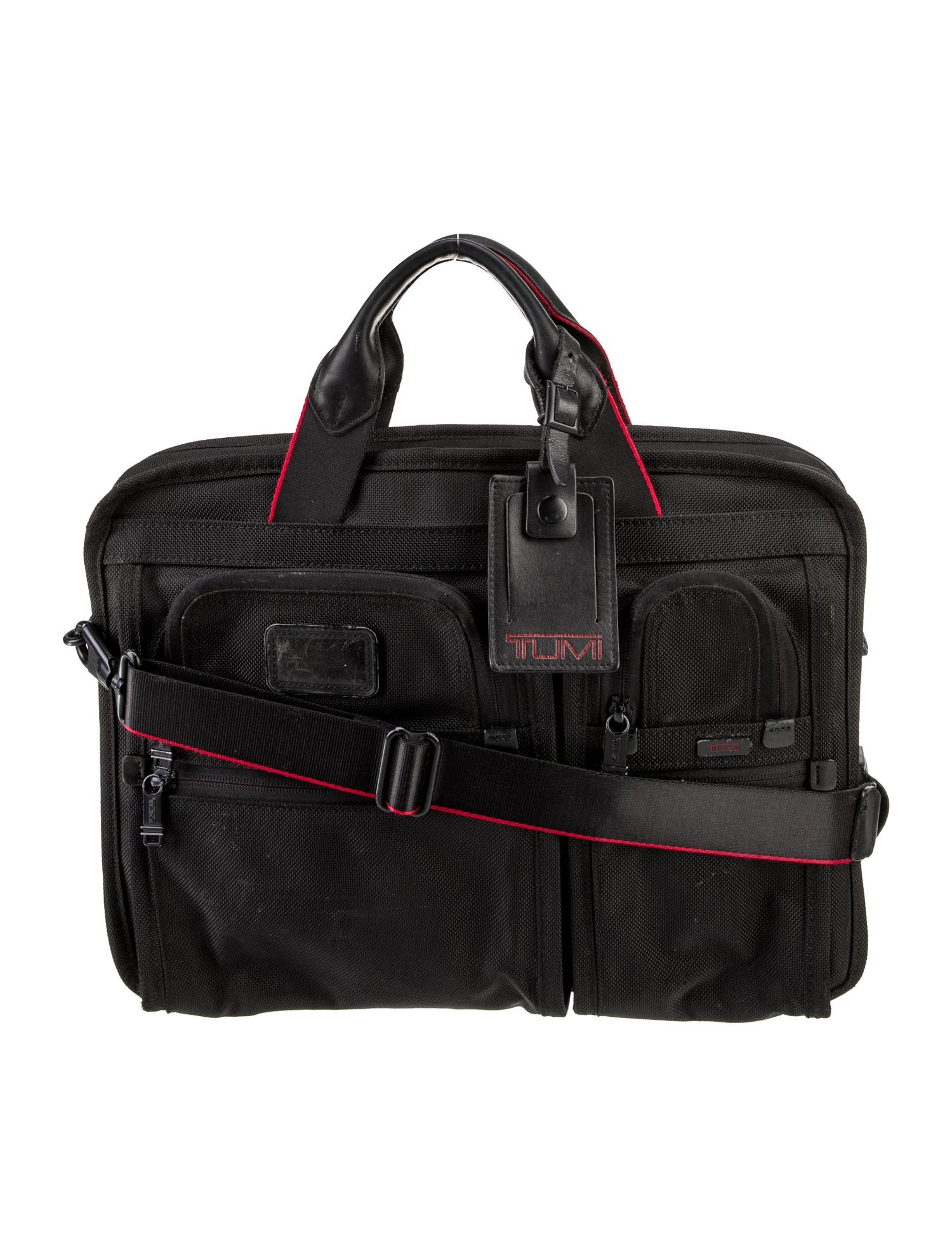 Tumi Canvas Briefcase