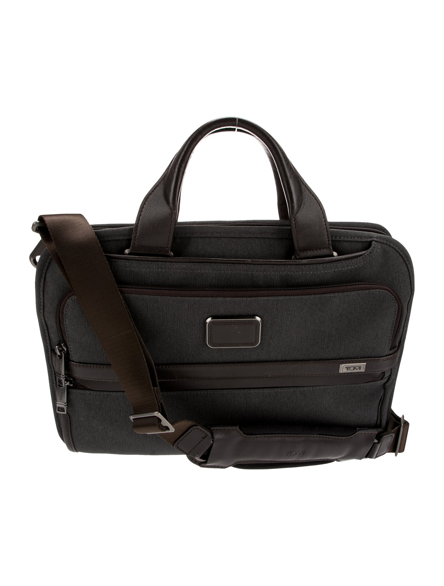Tumi Canvas Briefcase
