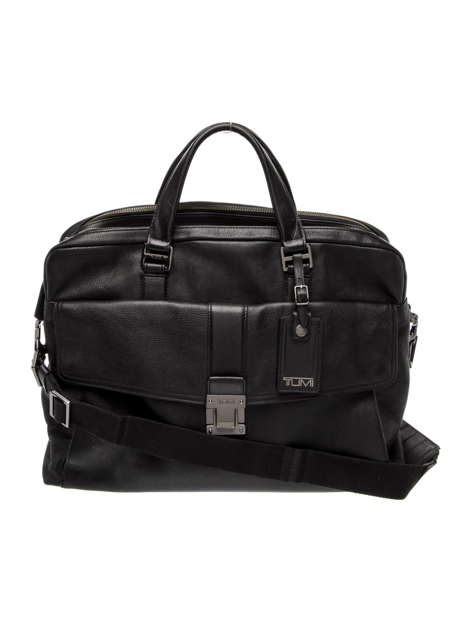 Tumi Leather Briefcase Large