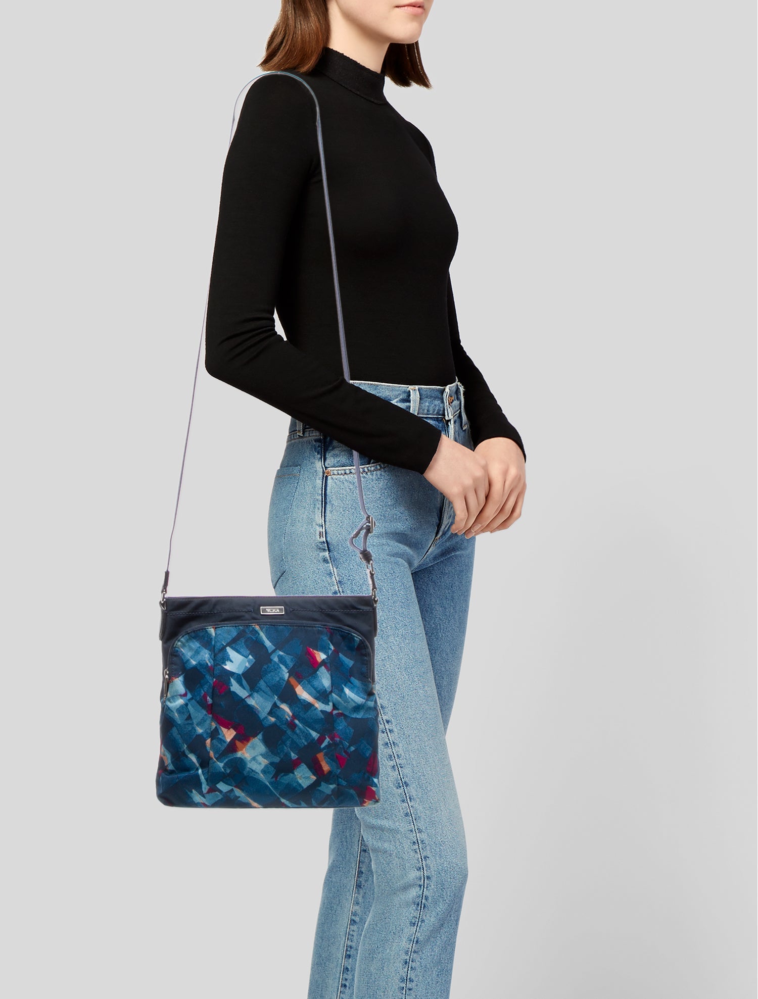 Tumi Nylon Messenger Bag