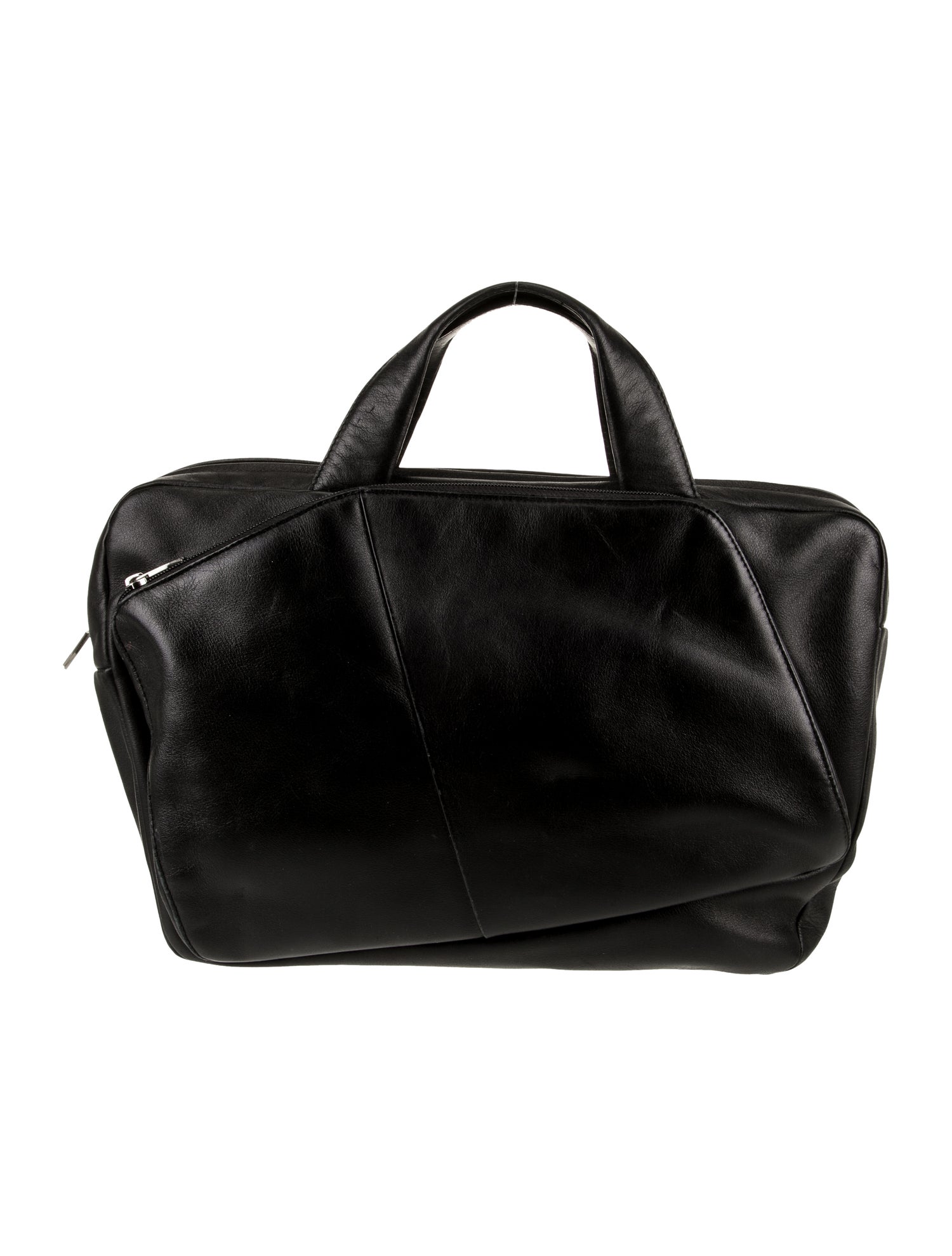 Tumi Leather Weekender Bag