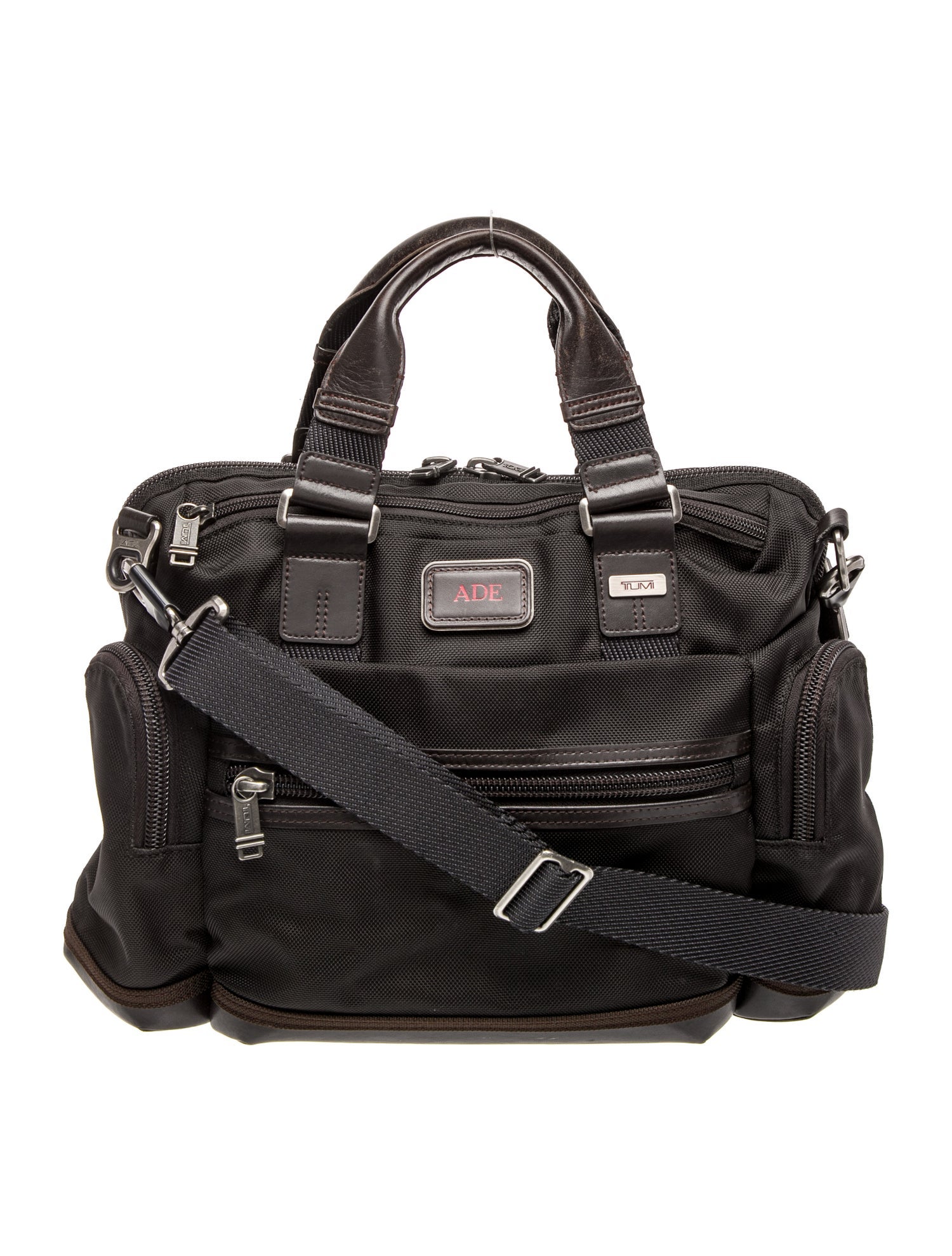 Tumi Canvas Messenger Bag
