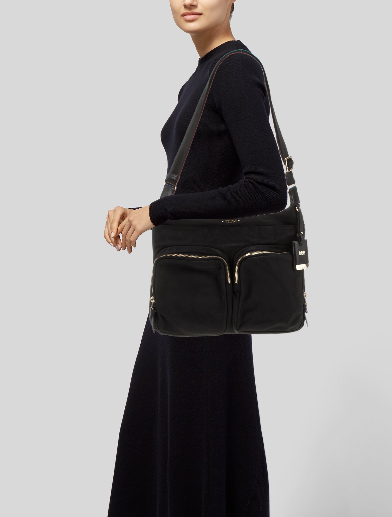 Tumi Nylon Messenger Bag