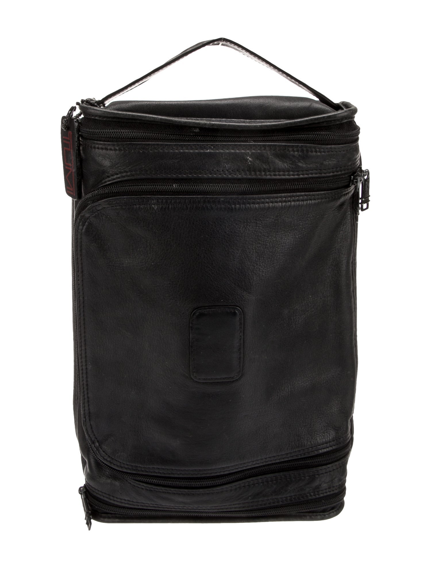 Tumi Leather Bucket Bag