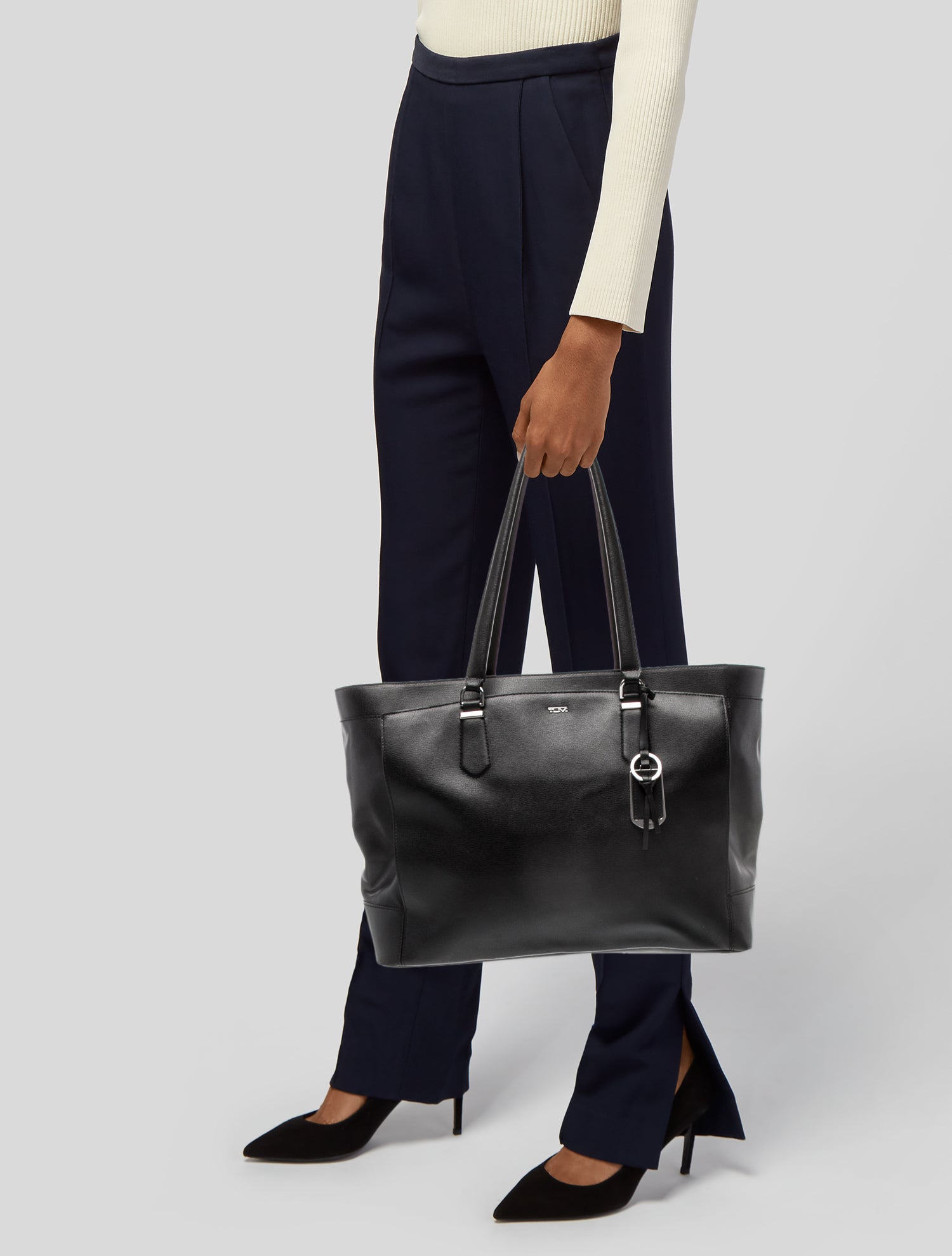 Tumi Leather Tote