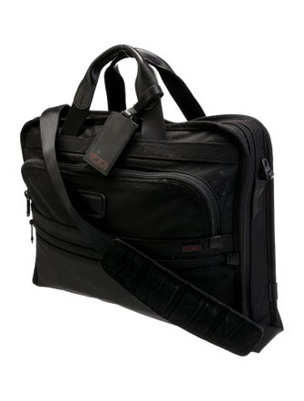 Tumi Canvas Briefcase